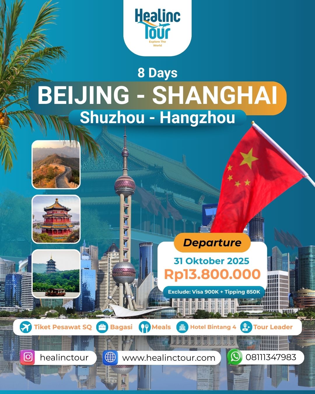 8 Hari Eksplorasi Tiongkok